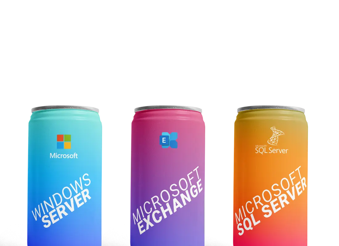 Windows Server, Microsoft Exchange und SQL Server – Software-Lösungen von Gera-Web GmbH
